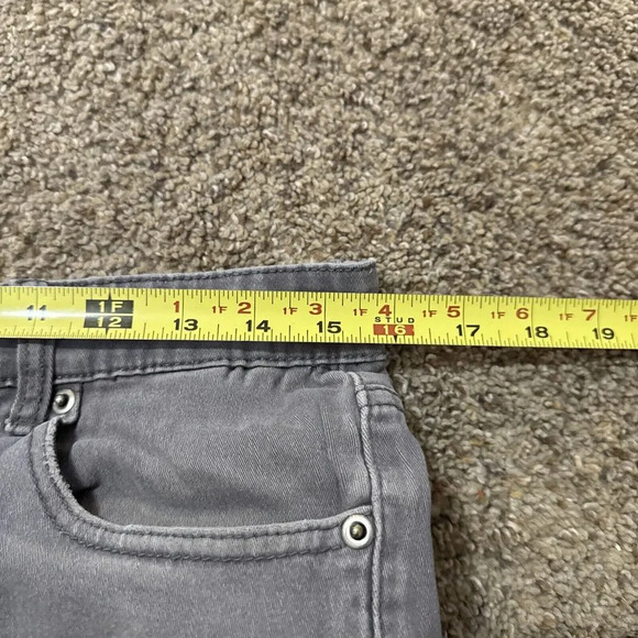 Vtg Y2K Carbon Jeans Mens 32x32 Faded Distressed Embroidered Skater Grunge Goth - Picture 7 of 11